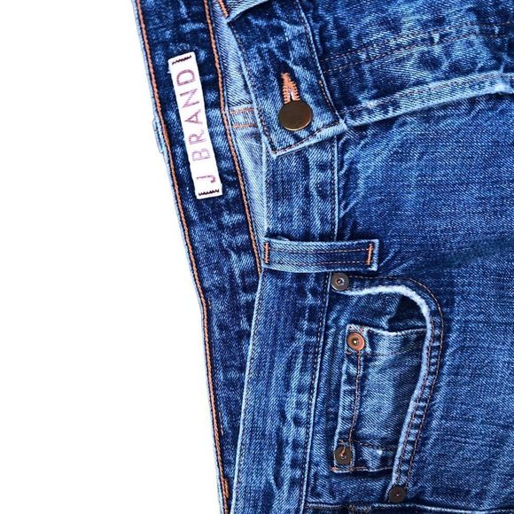 VINTAGE J Brand Jeans Size 33 MALLOY Blue - Picture 8 of 10